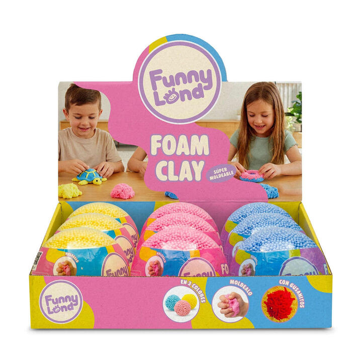 SLIME FOAM CLAY