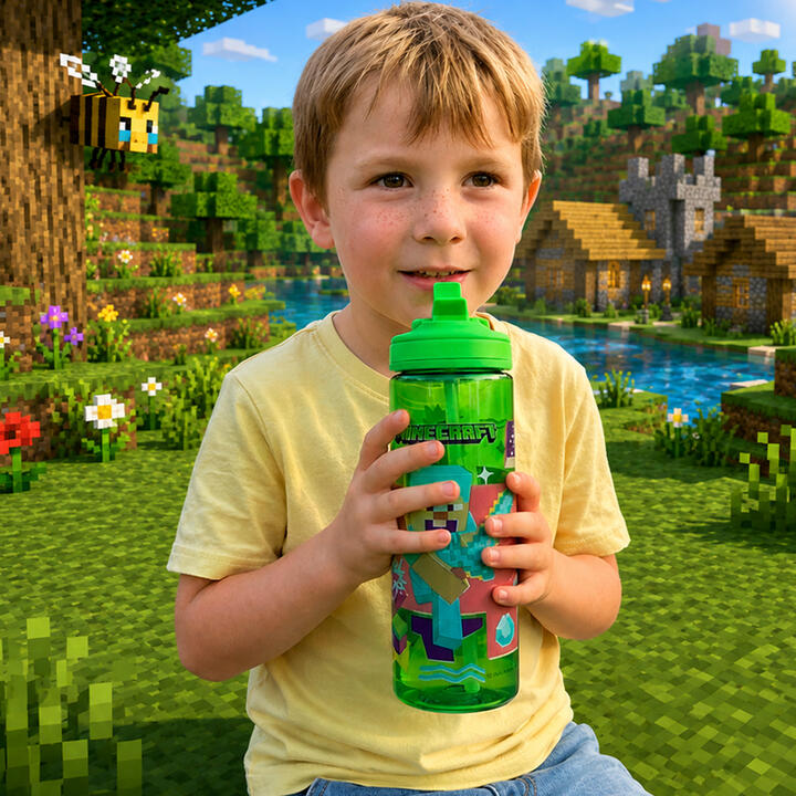 BOTELLA MINECRAFT 700 ML