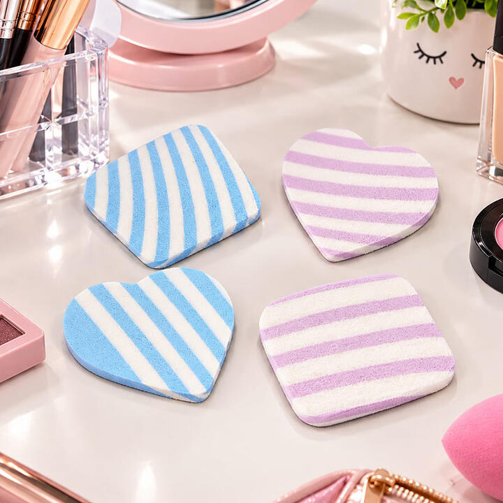 ESPONJA PARA MAQUILLAJE FORMA X 2 