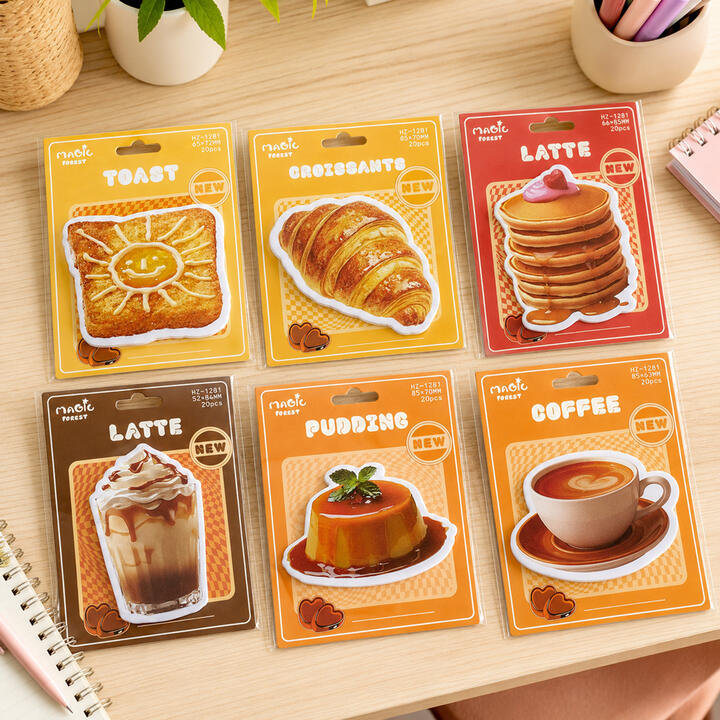 POST IT COFFEE X 20 PZS.  5,2 X 8,4 CM.