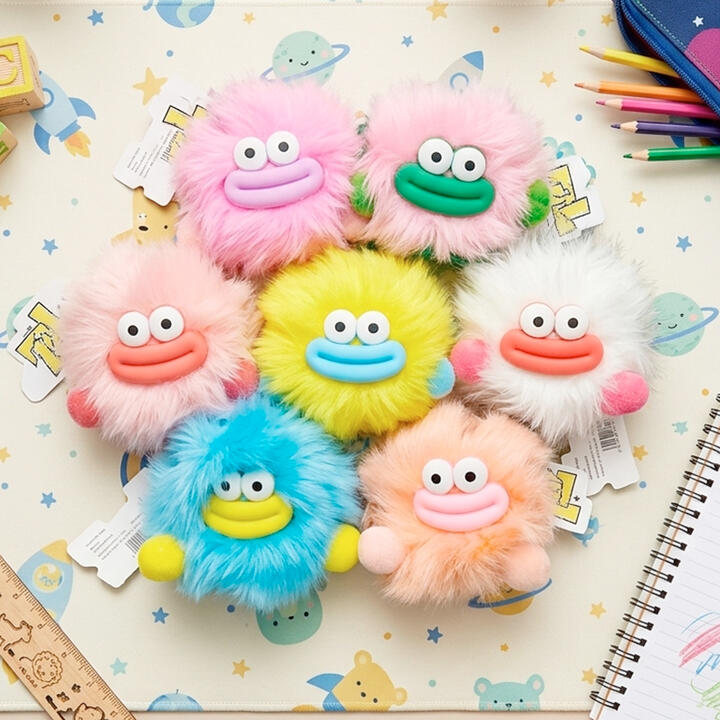 LLAVERO MONSTERS PELUDITOS 