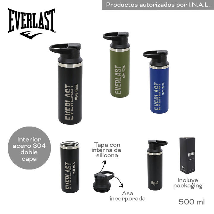 BOTELLA TERMICA EVERLAST 500 ML